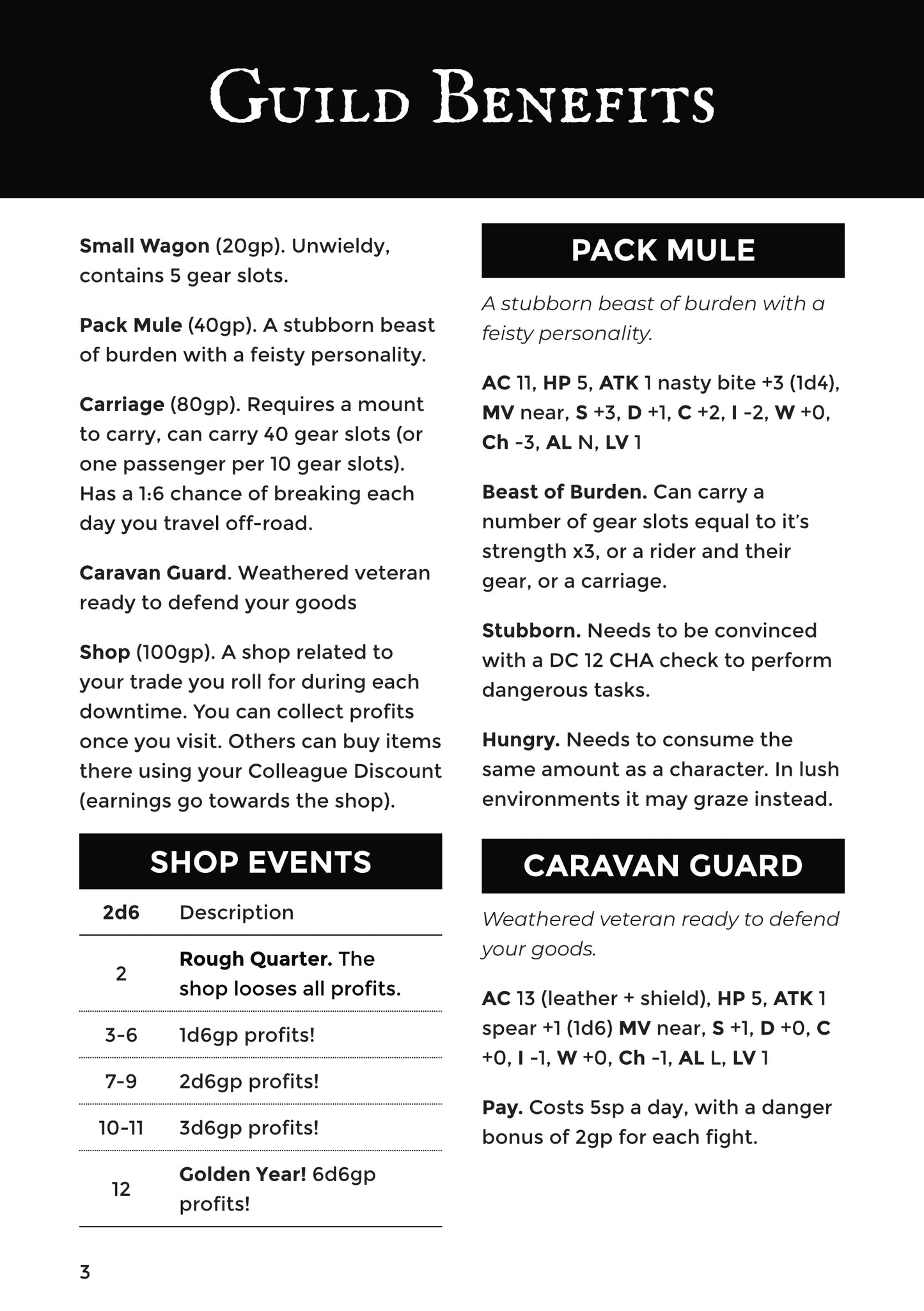 The Merchant Class